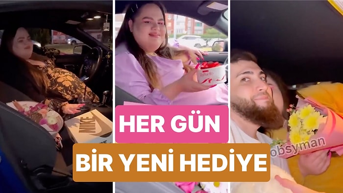Sevgilisini Her Gün Bambaşka Hediyelerle Karşılayan Kadın Görenleri İmrendirdi