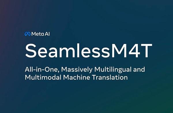 SeamlessM4T isimli yeni yapay zeka destekli çeviri aracı, kullanıcıların 100 farklı dilde sesli ve yazılı çeviriler yapmasına olanak sağlıyor.