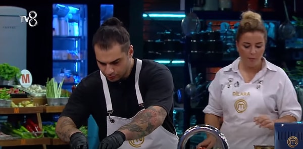 TV8’de yayınlanan MasterChef programında dün akşam ilginç anlar yaşandı.