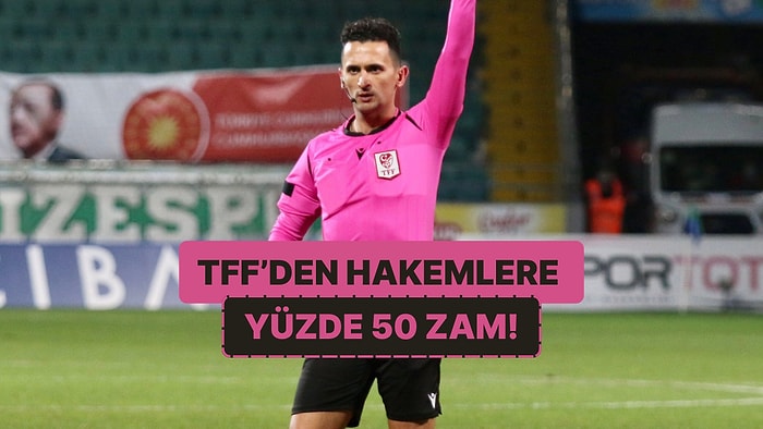 Hakemlerin Maç Başı Kazançları Belli Oldu: TFF Hakemlere Yüzde 50 Zam Yaptı!