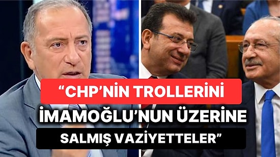 Fatih Altaylı, Kemal Kılıçdaroğlu ve Ekrem İmamoğlu'na Yönelik Çarpıcı Sözleriyle Gündemde!