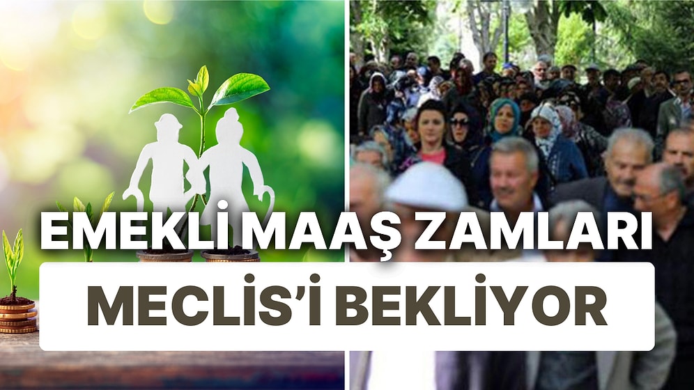 Emekli Maaş Zamları Meclis'i Bekliyor: Ek Zam Gelir mi? Enflasyon Zammı Ne Kadar? Bayram İkramiyesi Artar mı?