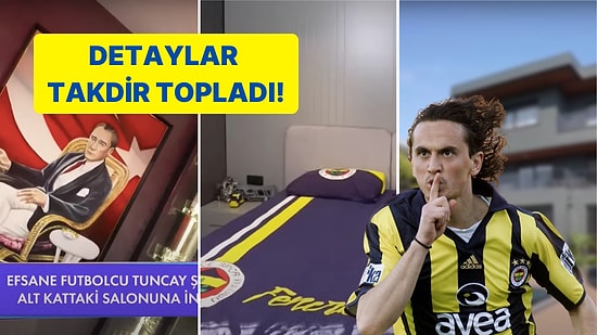Efsanevi Futbolcu Tuncay Şanlı'nın Villası da Efsanevi Çıktı: Atatürk Detayı Duygulandırdı