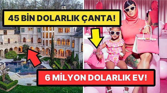 Cardi B'nin Kızına Aldığı Hediyeleri ve Yaşadığı Şaşaalı Evini Görünce Ufak Çaplı Bir Şok Geçirebilirsiniz!