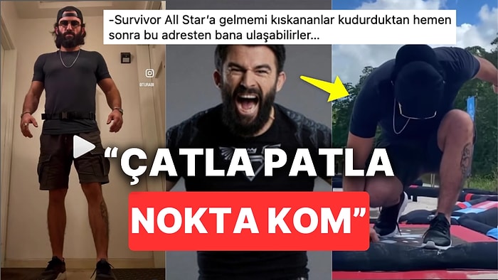 Daha Survivor All Star Başlamadan Turbo Turabi Rakiplerine Şov Yapmaya Başladı