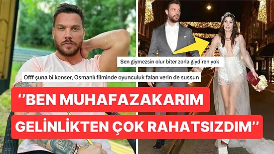 Boşandığı Eşinin Gelinliği Hakkında Konuşma Hakkını Kendinde Bulan Sinan Akçıl'a Tepki Yağdı