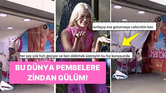 Barbie Film Posterlerinin Çıkarıldığını Görenler Pembe Rüyalarından Uyanıp Siyah Dünyaya İsyan Etti