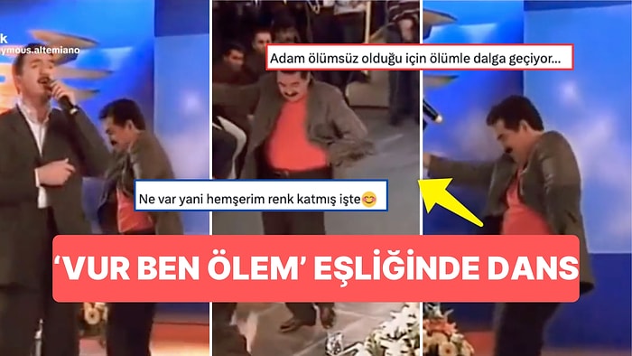 'Vur Ben Ölem' Eşliğinde Ne Yaptığına Anlam Veremediğimiz İbrahim Tatlıses'e Gelen Cevap Kahkaha Attırdı!