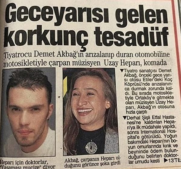 "Maalesef Türkiye'de cezalar hafif oldukça araba kullanmayı bilmeyen insanlar bu tip kazalara sebep olacak." ifadelerini kullandı.