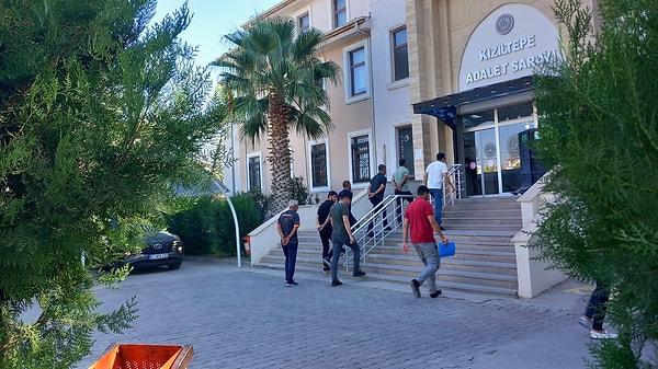 Emniyetteki işlemlerinin ardından adliyeye sevk edilen şüphelilerden M.T. adli kontrolle serbest bırakılırken, Mehmet Metin Tekin ve diğer 5  şüpheli tutuklanarak cezaevine gönderildi.