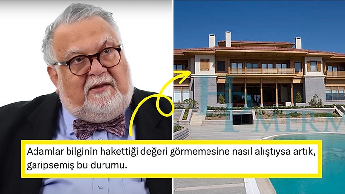 İstanbul'dan Taşınma Kararı Alan Celal Şengör'ün Yazlık Villasına Gelen Yorumlar Tepki Çekti!