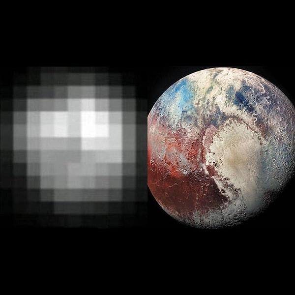 3. Pluto, 1994 ve 2019.