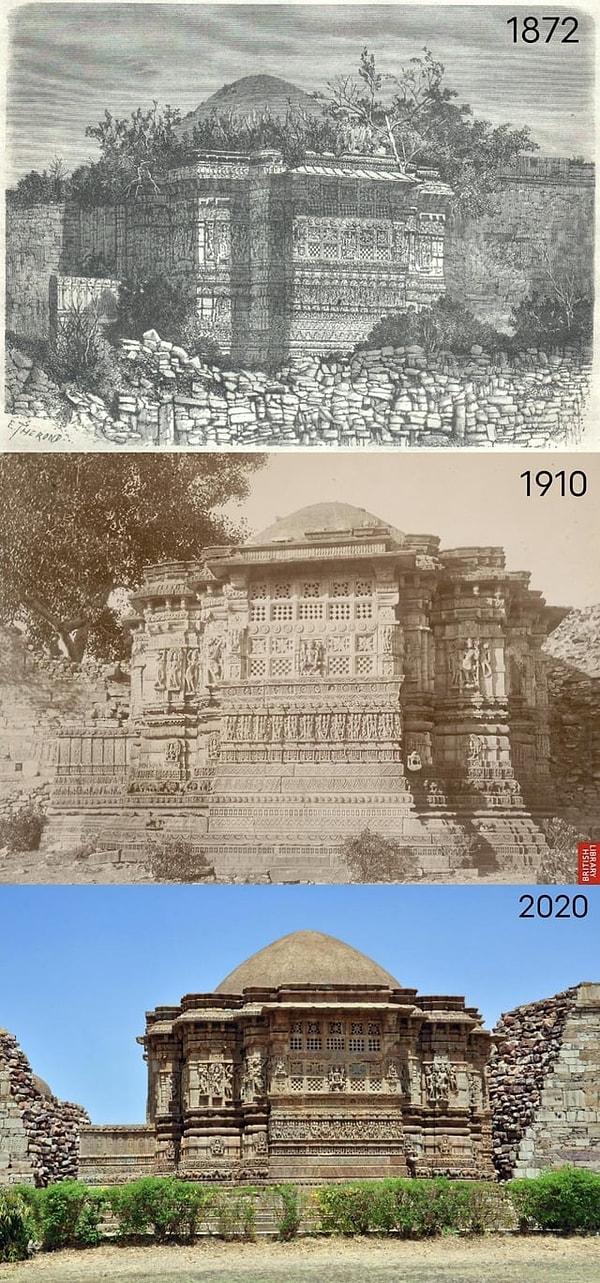 6. Shringar Chauri tapınağı, Chittorgarh Kalesi, Rajasthan, Hindistan.