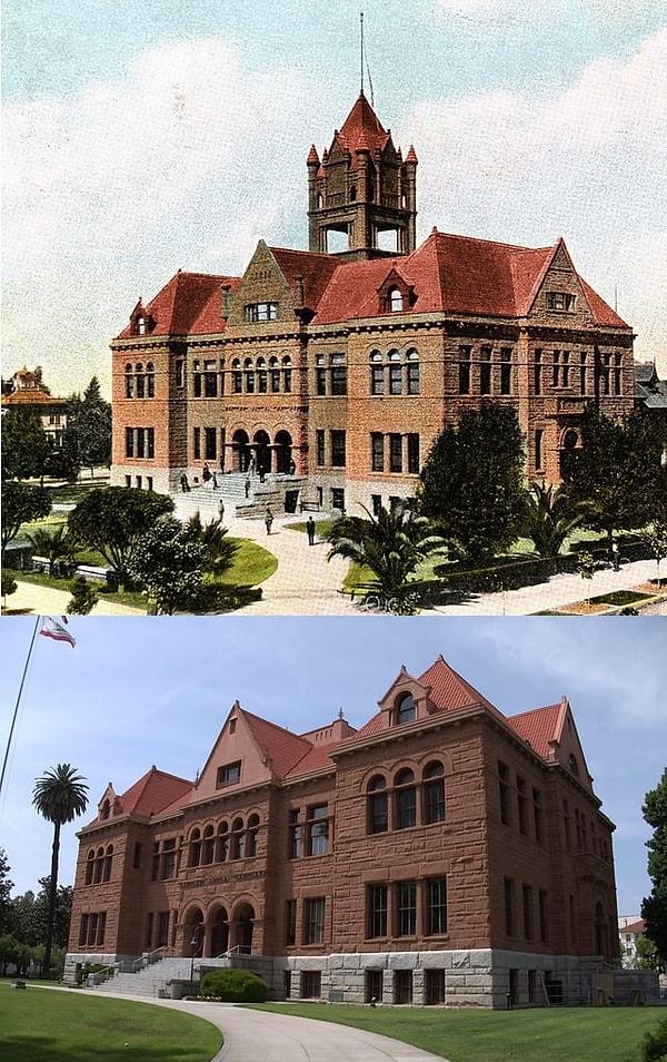 13. Orange County Eski Adliye Binası, 1901 ve 2023.