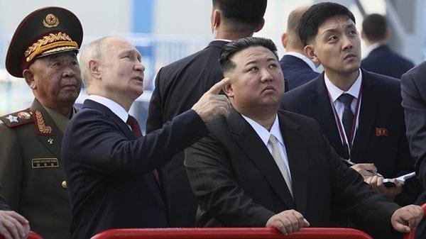 Putin bu görüşmede ilk kez Moskova'nın Kuzey Kore'den silah isteyeceğini de doğruladı.