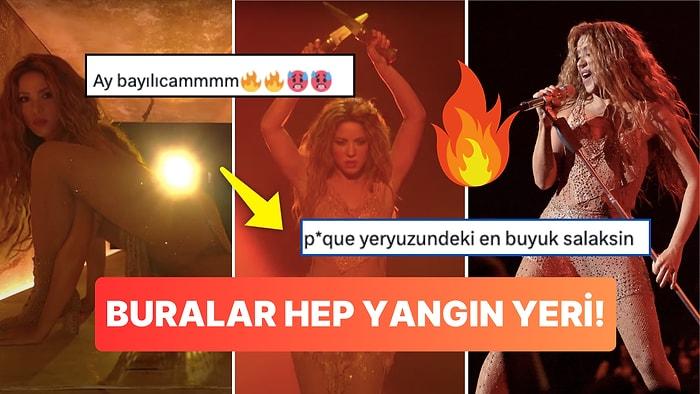 Shakira MTV Ödül Törenine Bıçaklı Dansıyla Damgasını Vurdu: Görenler Hayran Kaldı!
