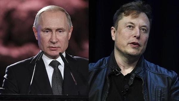 Putin, Musk için "Aktif ve yetenekli bir iş insanı" yorumunda bulundu.