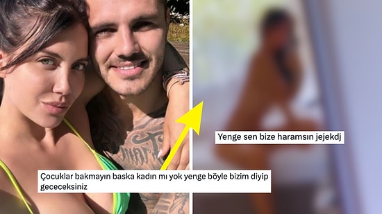 Üstsüz Hikaye Paylaşan Wanda Nara Sosyal Medyayı Yangın Yerine Çevirdi!