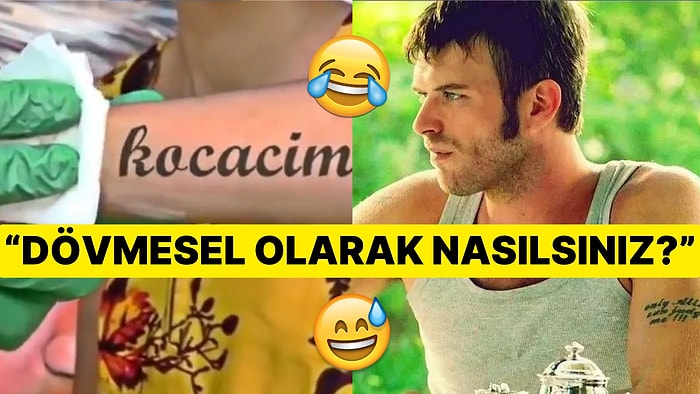 'Dövmesel' Durumlarını Birbirinden Yaratıcı Dövmeleri ile Özetleyen Kişiler Göz Kanattı!