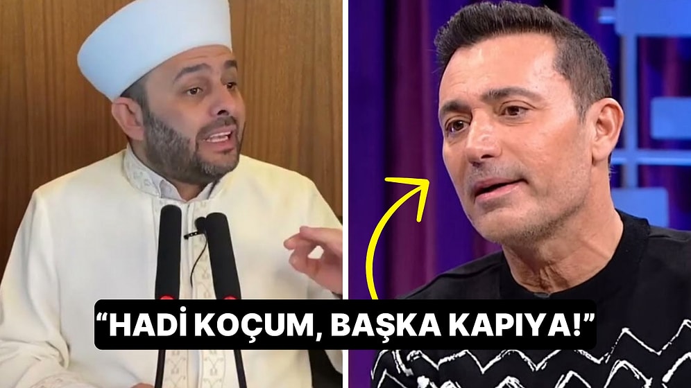 Mustafa Sandal, İmam Halil Konakçı'ya Sert Çıkıştı: "Hadi Koçum Başka Kapıya, Yemezler!"