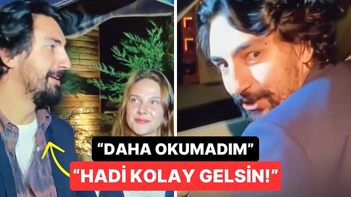 Yılın Çifti Alina Boz ve Umut Evirgen'e Evlilik Dedikoduları Soruldu, Umut Evirgen Konuyu Değiştirdi