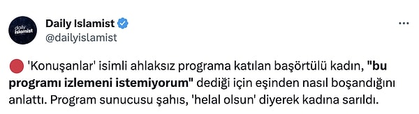 Örneğin  Daily Islamist isimli sayfa Esra öğretmenin konuşmasını keserek yayınladı. Yapılan paylaşımda sanki sadece Hasan Can Kaya'nın programına gelmek için eşinden ayrıldığı algısı oluşturuldu.