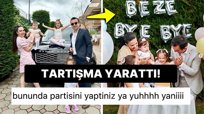 Dilan Polat'ı Taklit Ettiği Söylenen Fenomen Özlem Öz, Çocuğuna 'Beze Bye Bye Partisi' Yapınca Olanlar Oldu