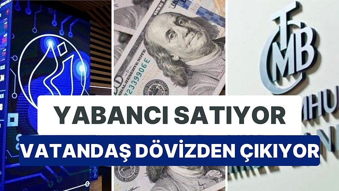 KKM Eriyor, Yabancı Sadece Borsa Değil Tahvilden de Çıkıyor: Merkez Rezervleri Artıyor