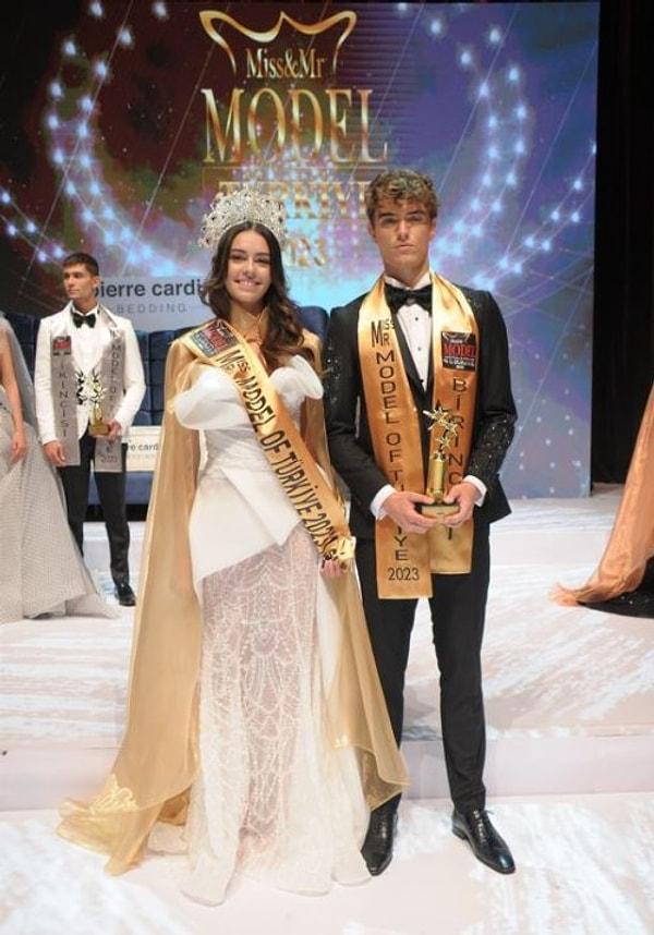 Miss&Mr Model Of Türkiye 2023 yarışmasında 18 yaşındaki Selin Soydan Miss Model, 18 yaşındaki Efe Musa Yurdagelen de Mr Model seçildi.