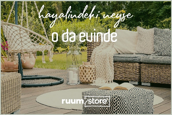 Ruum Store ile bahçe rahatlığını balkonunuza taşıyabilirsiniz!