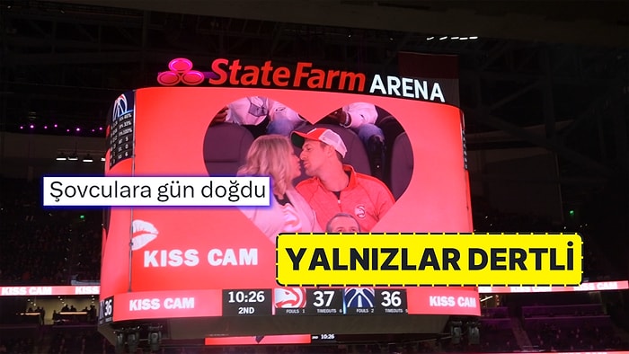 NBA'in Fenomeni KissCam'in Türkiye'de Kullanılacağı Haberi Yalnızları Bir Kez Daha Dertlendirdi