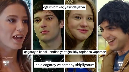 Medcezir Oyuncularının 10 Yıl Önceki ve Şimdiki Hallerini Kıyaslayan Edit'e Gelen Güldüren Yorumlar!