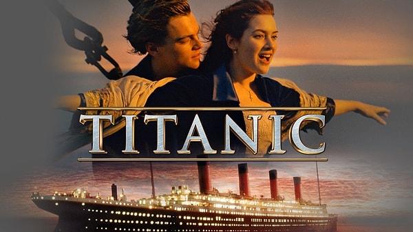 When was "Titanic" first screened in cinemas?