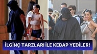 Yüzyılın En Tuhaf Çifti Bianca Censori ve Kanye West'in Kebap Yeme Stillerini Görmelisiniz!