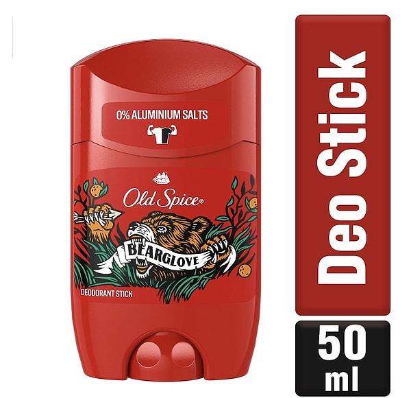 Muhteşem kokusuyla beylerin vazgeçilmezi haline gelen Old Spice Bearglove Deodorant Stick👇