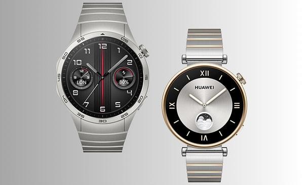 Apple Watch Series 9 modeline rakip olması beklenen yeni Watch GT4, 46 ve 41mm olmak üzere iki farklı boyut seçeneği ile beraber geliyor.