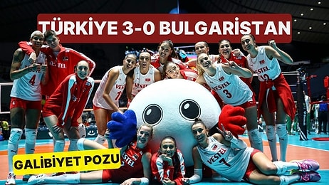 Filenin Sultanları Bulgaristan'a Set Vermedi! (Türkiye 3-0 Bulgaristan)