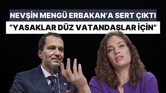 Nevşin Mengü, "Kızım Piyano Çalıyor" Diyen Fatih Erbakan'a Sert Çıktı: "Yasaklar Sadece Düz Vatandaş İçin"