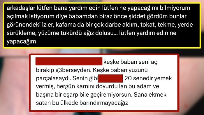 “Açılmak İstiyorum Diye Babamdan Şiddet Gördüm” Mesajı Sosyal Medyayı İkiye Böldü