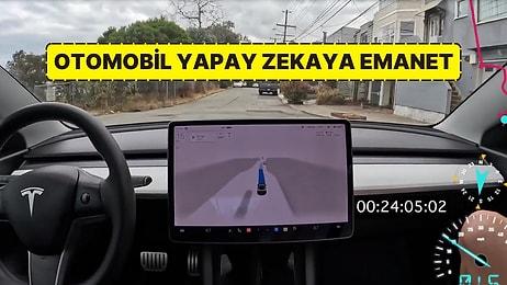 Tesla, Yeni Sürüş Yazılımı ile Otomobil Kontrolünü Tamamen Yapay Zekaya Bırakmaya Hazırlanıyor