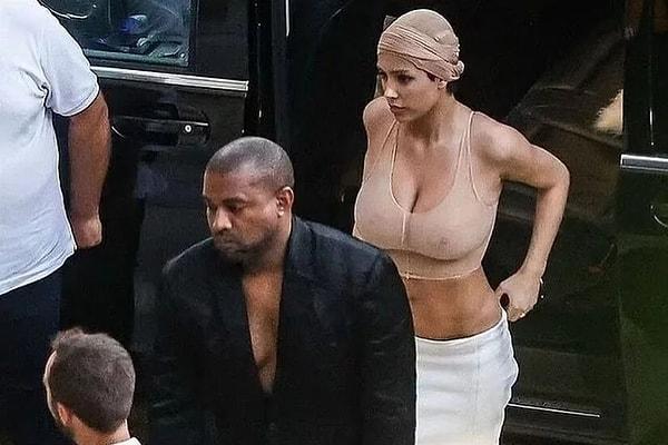 Kanye West ve Bianca Censori çifti malumunuz... Giydikleri kıyafetlerle magazin manşetlerinde son aylarda sık sık yer alıyorlar.