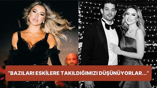 Hadise Eski Eşi Mehmet Dinçerler İle Barıştığı İddialarına Sahneden Gönderme Yaparak Cevap Verdi!