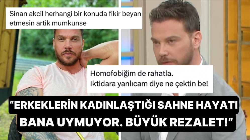 Sinan Akçıl, Bazı Popçuları Hedef Alan Sözleriyle Tartışmaların Odak Noktası Hâline Geldi!
