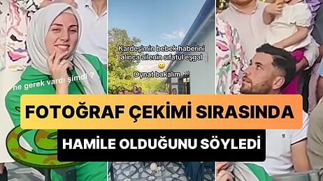 Toplu Fotoğraf Çekimi Sırasında Hamile Olduğunu Söyleyen Kadına Ailesinin Tepkisi Viral Oldu