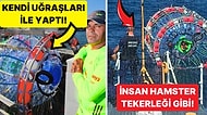 Yaptığı Hamster Çarkında Atlantik Okyanusunu Geçmeye Çalışırken Tutuklanan Adam!