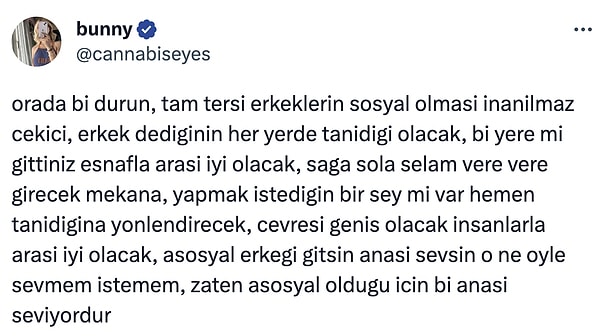 Sosyal erkekçiler doluştu.