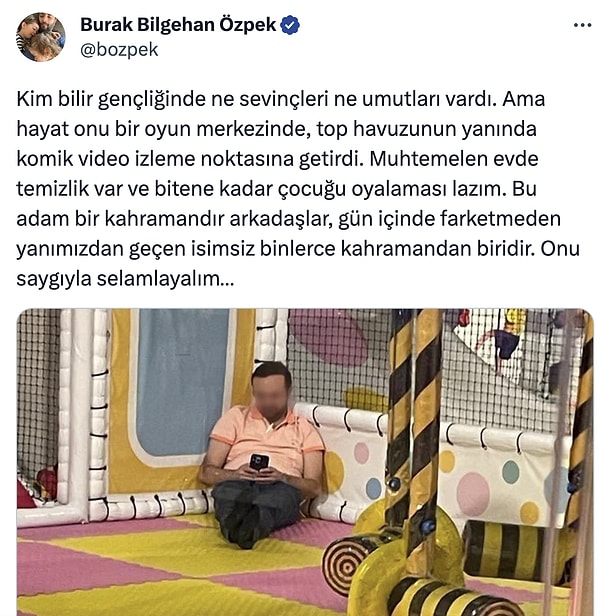 Şu baba çok konuşulmuştu.