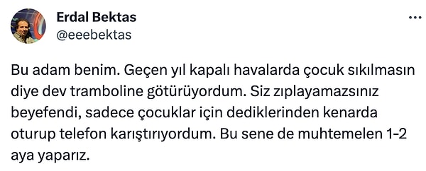 E Twitter ufak yer. Kendisi ortaya çıktı ve durumu açıkladı.