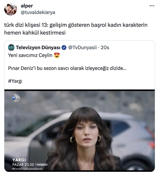 Müthiş tespit.