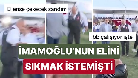 Yağlı Güreş Etkinliğinde Ekrem İmamoğlu’nun Elini Sıkan Cazgır Güreşçilerin Arasında Kalmaktan Zor Kurtuldu